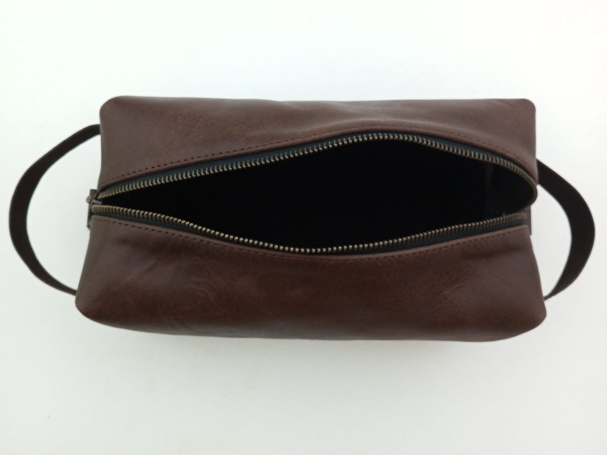 Leather Makeup Bag