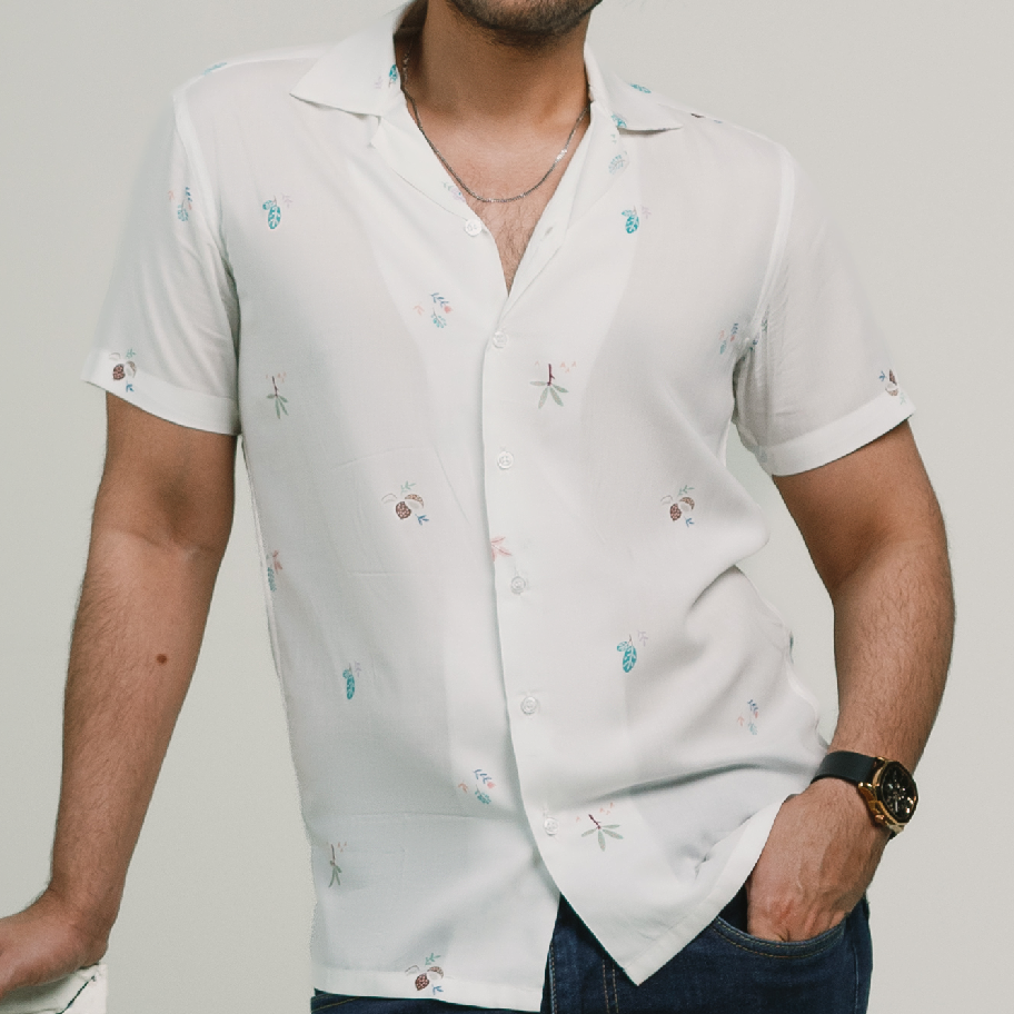 White Cotton Shirt