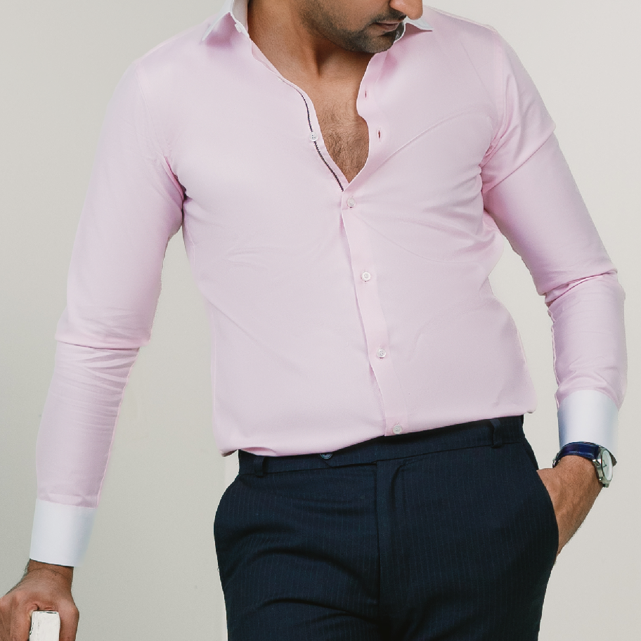 Pink Formal Shirt