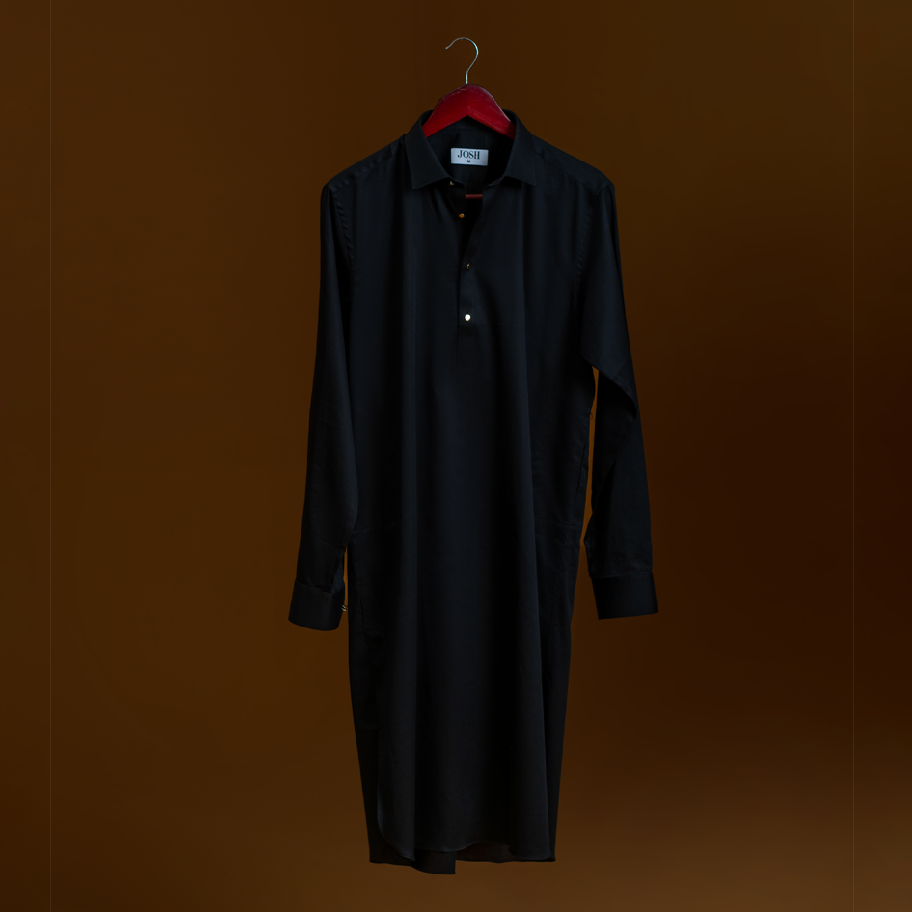 Black Shalwar Kameez